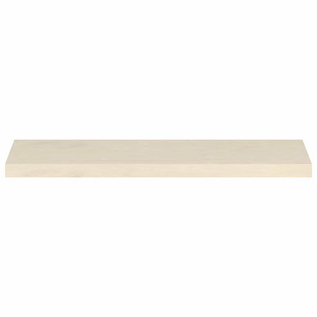 Vidaxl trap tread 2 st 100 x 25 x 2 cm wit massief eikenhout