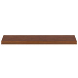 Vidaxl trap tread 2 st 90 x 30 x 2 cm donkerbruin massief eikenhout