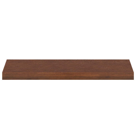 Vidaxl trap tread 4 st 80 x 25 x 2 cm donkerbruin massief eikenhout