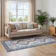 Vidaxl vloerkleed oriz meerkleurig 80 x 200 cm 100% polyester