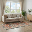 Vidaxl vloerkleed oriz oranje 80 x 200 cm 100% polyester