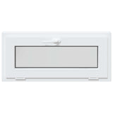 Vidaxl kleur binnenkant kelderraam wit risor 95 x 40 cm