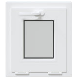 Vidaxl kleur binnenkant kelderraam wit risor 40 x 45 cm