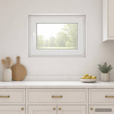 Vidaxl kleur binnenkant kelderraam wit risor 85 x 55 cm