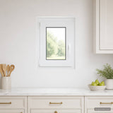 Vidaxl kleur binnenkant kelderraam wit risor 50 x 60 cm
