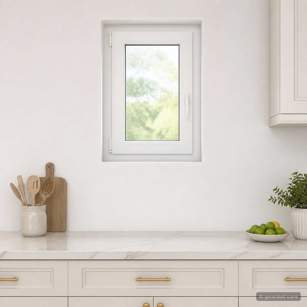 Vidaxl kleur binnenkant kelderraam wit risor 40 x 70 cm