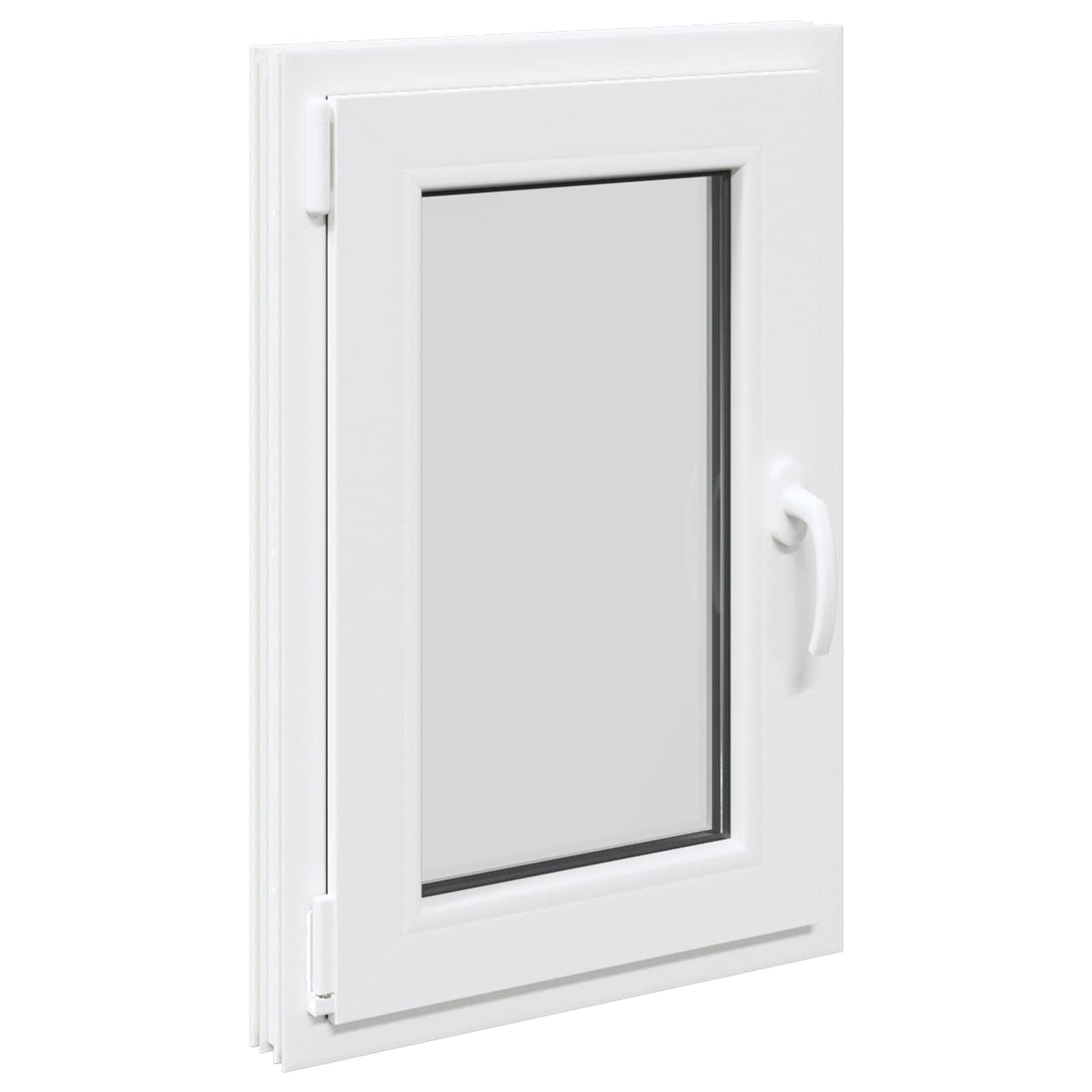 Vidaxl kleur binnenkant kelderraam wit risor 40 x 70 cm