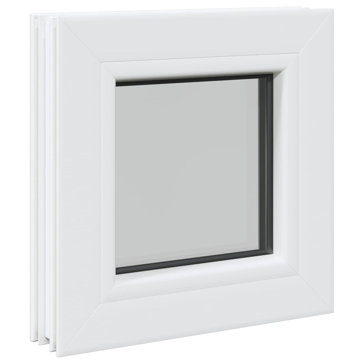 Vidaxl kelderraam interne kleur wit risor 30 x 30 cm