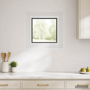 Vidaxl kelderraam interne kleur wit risor 35 x 35 cm