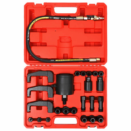 Vidaxl pneumatische injectortrekkerset voor bosch, denso 24 st