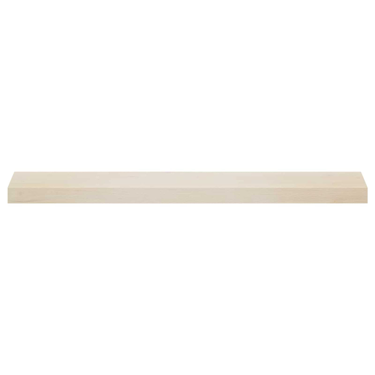 Vidaxl raamkozijnen 2 st wit 100 x 15 x 2 cm massief eikenhout