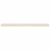 Vidaxl raamkozijnen 2 st wit 160 x 15 x 2 cm massief eikenhout