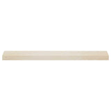 Vidaxl raamkozijnen 2 st wit 90 x 20 x 2 cm massief eikenhout