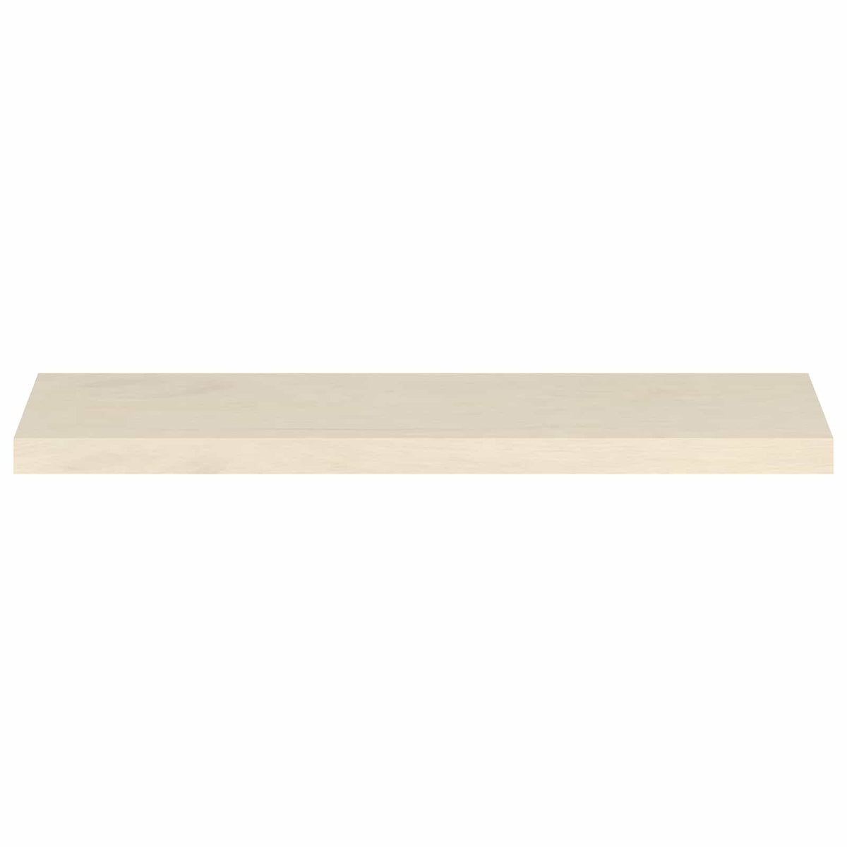 Vidaxl raamkozijnen 2 st wit 100 x 25 x 2 cm massief eikenhout