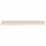 Vidaxl raamkozijnen 2 st wit 110 x 30 x 2 cm massief eikenhout