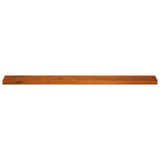 Vidaxl raamkozijnen 2 st bruin 160 x 15 x 2 cm massief eikenhout