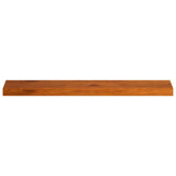 Vidaxl raamkozijnen 2 st bruin 90 x 20 x 2 cm massief eikenhout