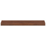 Vidaxl raamkozijnen 2 st donkerbruin 80 x 15 x 2 cm massief eikenhout