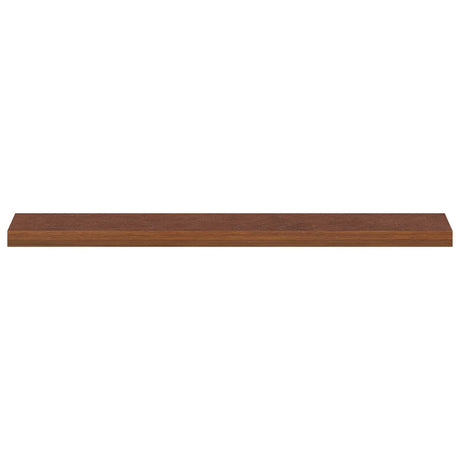 Vidaxl raamkozijnen 2 st donkerbruin 110 x 15 x 2 cm massief eikenhout