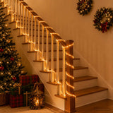 Vidaxl led-kerstlichtslang 1200 led's geel 50 m