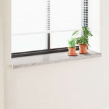 Vidaxl raamsokkel marmer text 160 x 45 x 4,5 cm pvc