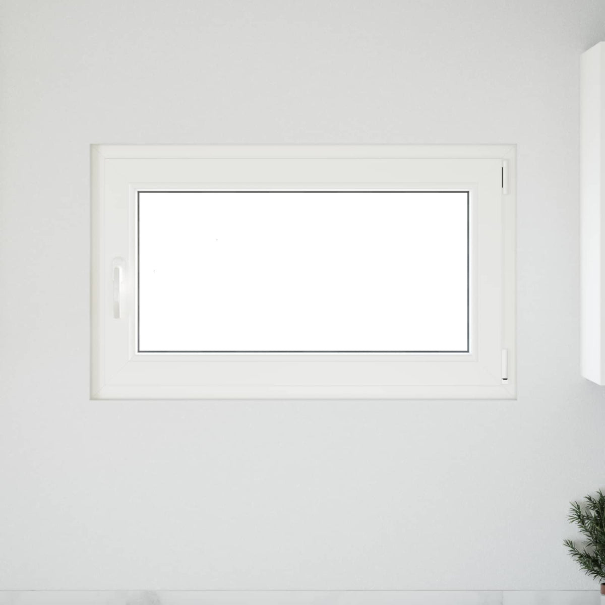 Vidaxl kleur binnenkant kelderraam wit risor 100 x 60 cm