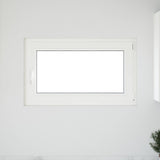 Vidaxl kleur binnenkant kelderraam wit risor 100 x 60 cm