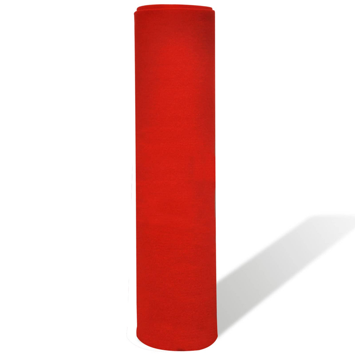 Vidaxl tapijt rood 1 x 5 m polyester