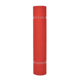 Vidaxl tapijt effen rood 1 x 12 m stof