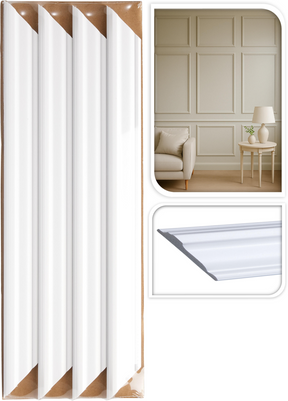 Decoratieve wand sierlijst set 4-delig 40cm
