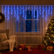 Vidaxl gordijnverlichting 798 led's blauw 2000 x 72 cm