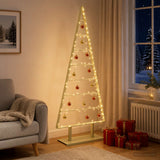 Vidaxl metalen kerstboom kuopio 150 cm staal goud