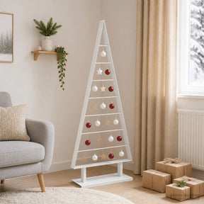 Vidaxl metalen kerstboom kuopio 125 cm staal wit