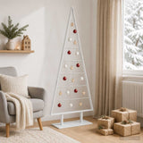 Vidaxl metalen kerstboom kuopio 150 cm staal wit