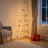 Vidaxl metalen kerstboom met inklapbare standaard kuopio 140 cm staal