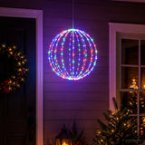 Vidaxl kerst finial licht 120 led's rgb diameter 40 x 42 cm