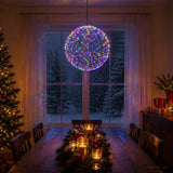 Vidaxl kerst finial licht 950 led's meerkleurig diameter 60 x 63 cm