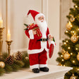 Vidaxl kerstman figuur rood 46 cm polyester