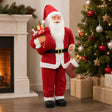 Vidaxl kerstman figuur rood 110 cm polyester