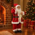 Vidaxl kerstman figuur rood 62 cm polyester