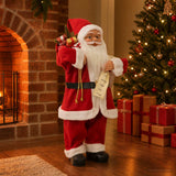 Vidaxl kerstman figuur rood 62 cm polyester
