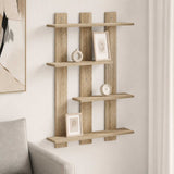 Vidaxl wandplank sonoma eiken 61 x 13,5 x 88 cm bewerkt hout