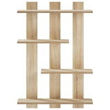 Vidaxl wandplank sonoma eiken 61 x 13,5 x 88 cm bewerkt hout