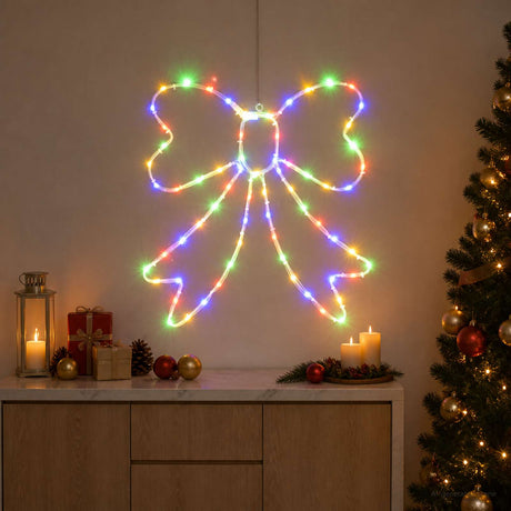 Vidaxl led-kerststrik lichtslang loviisa 70 led's meerkleurig