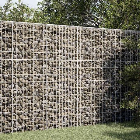 Vidaxl gabion met 3,5 mm draad en 5x10 cm mesh 50x20x150 cm