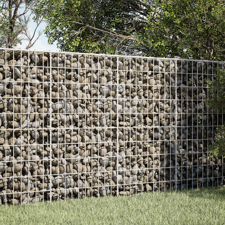 Vidaxl gabion met 3,5 mm draad en 5x10 cm mesh 100x30x100 cm