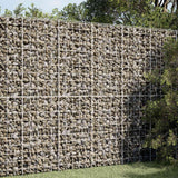Vidaxl gabion met 3,5 mm draad en 10x10 cm gaas 50x30x200 cm