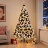 Vidaxl kunstkerstboom met ballen 180 cm 300 led's warmwit