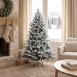 Vidaxl kunstmatige inklapbare kerstboom 150 cm pvc en metaal