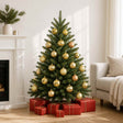 Vidaxl kerstballen set 50 st goud 8 cm polystyreen